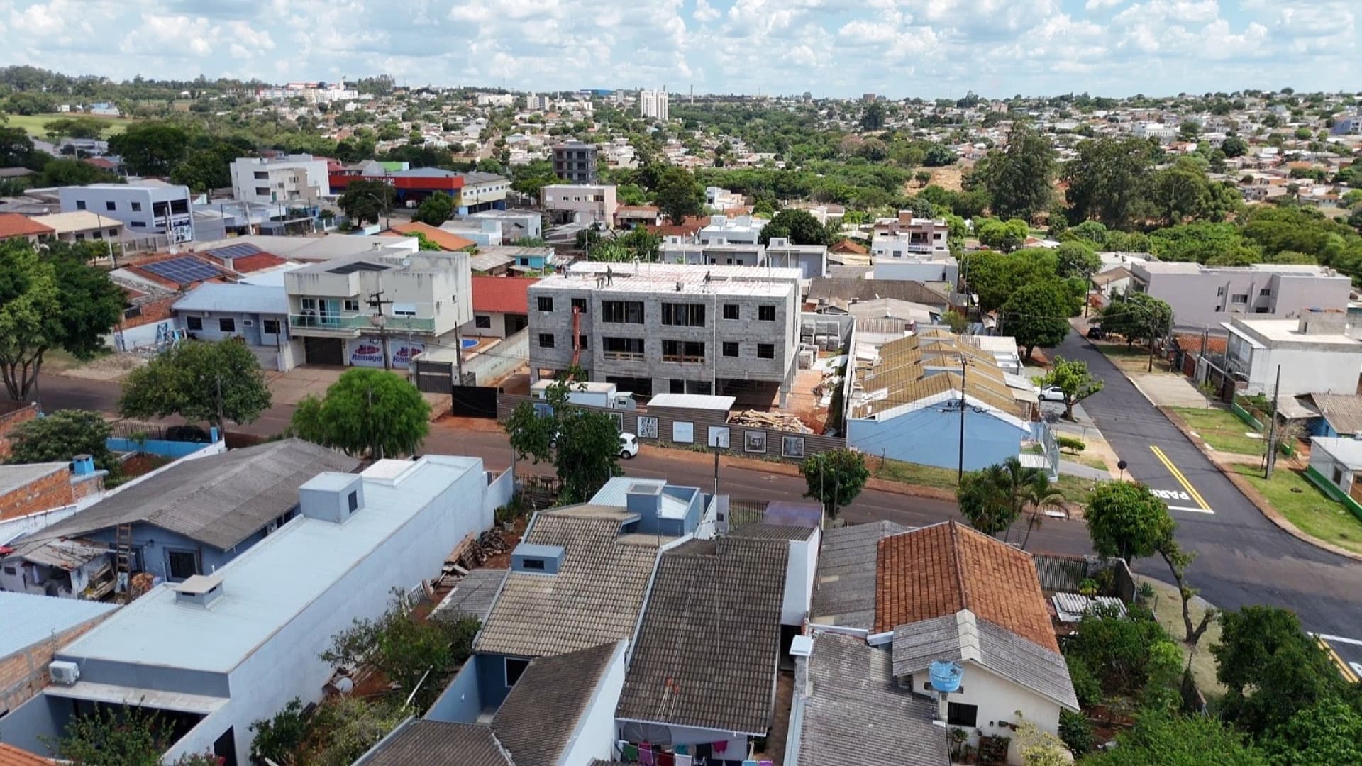 Vista panoramica do bairro